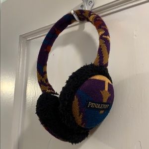 Pendleton Woven Printed Earmuffs